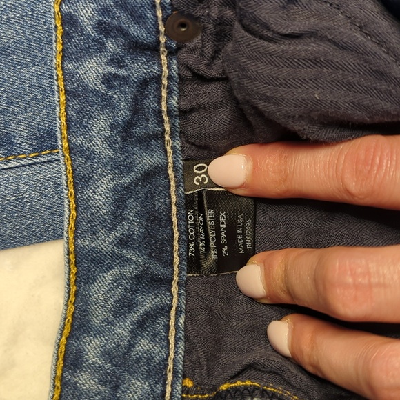 PARKER SMITH Skinny Denim Distressed Jeans Size 30 - Picture 9 of 10